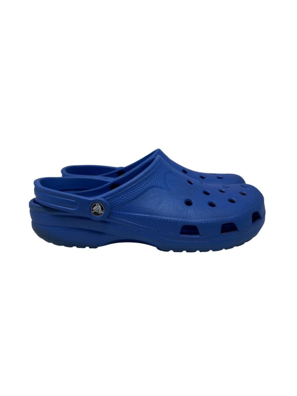 Crocs Classic Clog Blue Slip-On Mules With Ventilation Holes Men's Sz XXL 12-13